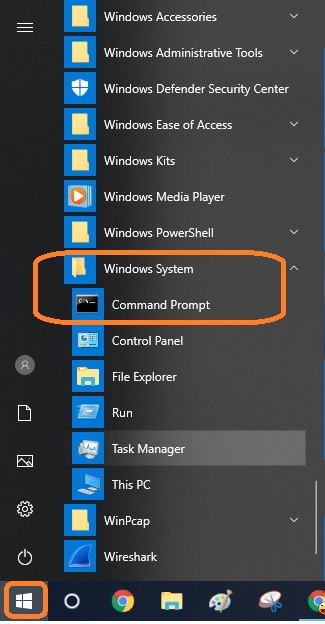 在Windows中打开命令行程序
